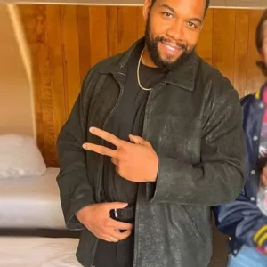 The 8th Day 2025 Mustafa Speaks Black Leather Jacket