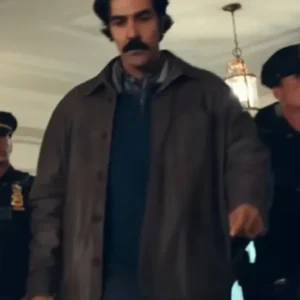 The Better Sister S01 Bobby Naderi Grey Leather Jacket