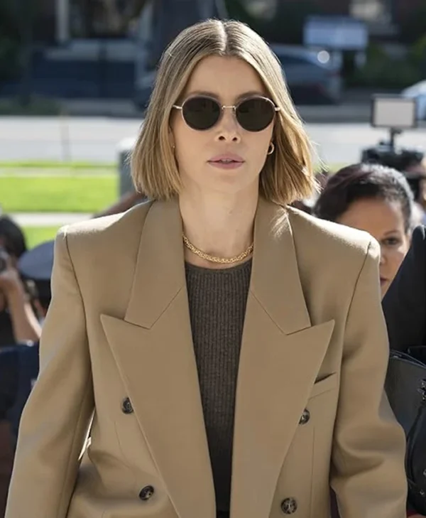 The Better Sister S01 Jessica Biel Brown Blazer