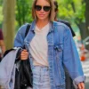 The Better Sister S01 Jessica Biel Blue Denim Jacket