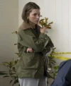 The Better Sister S01 Jessica Biel Green Jacket