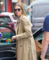 The Better Sister S01 Jessica Biel Trench Coat Back