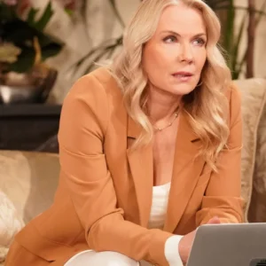 The Bold and the Beautiful Brooke Logan Brown Blazer