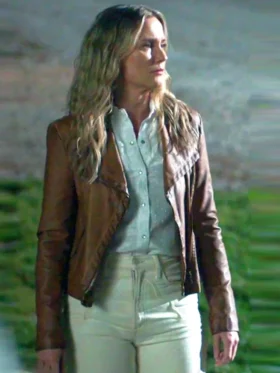 The Bondsman S01 Maryanne Dice Leather Jacket