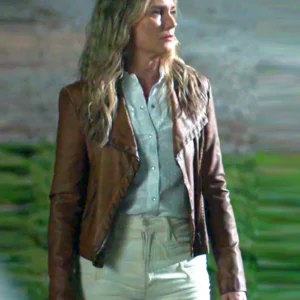 The Bondsman S01 Maryanne Dice Leather Jacket