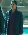 The Cleaning Lady S04 Elodie Yung Puffer Jacket Side