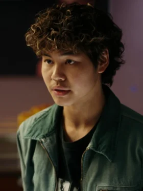 The Cleaning Lady S04 Sean Lew Green Cotton Jacket