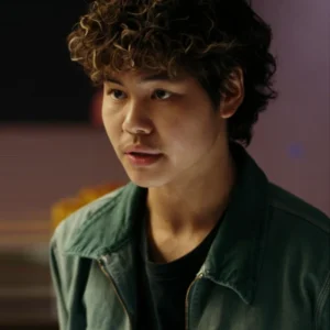 The Cleaning Lady S04 Sean Lew Green Cotton Jacket