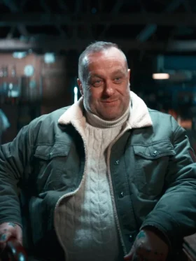 The Diamond Heist S01 Lee Wenham Green Jacket
