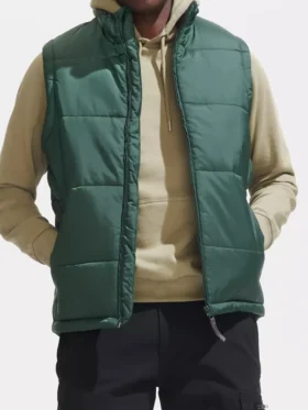 The Feud S01 John Barnett Green Vest