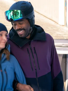 The Four Seasons S01 Colman Domingo Purple Ski Jacket