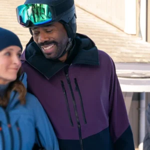 The Four Seasons S01 Colman Domingo Purple Ski Jacket