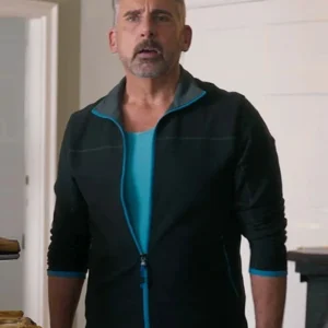 The Four Seasons S01 Steve Carell Black Jacket Front