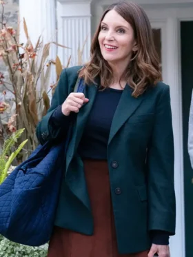 The Four Seasons S01 Tina Fey Green Blazer Side