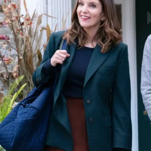 The Four Seasons S01 Tina Fey Green Blazer Side