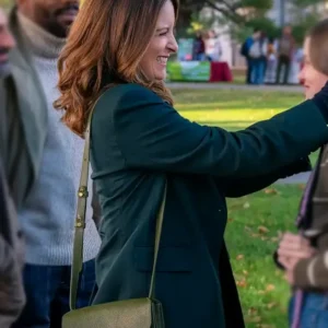 The Four Seasons S01 Tina Fey Green Blazer Front