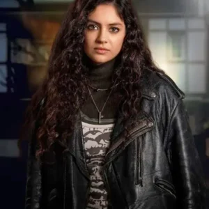 The Game 2025 Indy Lewis Black Leather Jacket