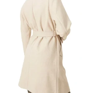 The Game 2025 Sunetra Sarker Beige Wool Coat