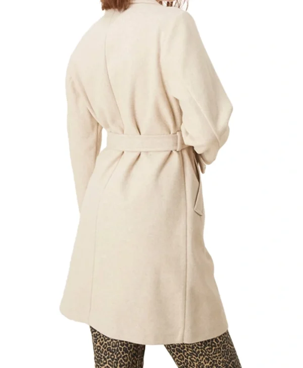 The Game 2025 Sunetra Sarker Beige Wool Coat