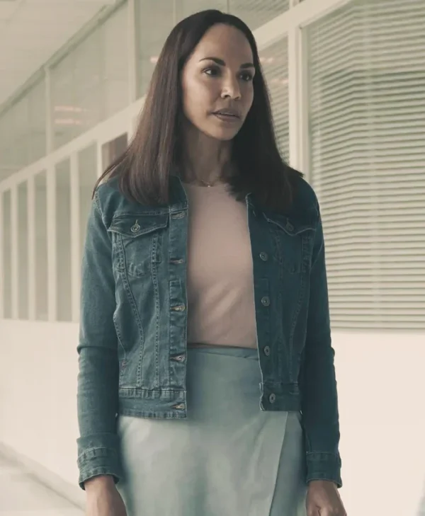 The Handmaid's Tale S06 Amanda Brugel Blue Denim Jacket