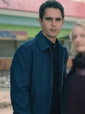 The Handmaid's Tale S06 Max Minghella Blue Bomber Jacket
