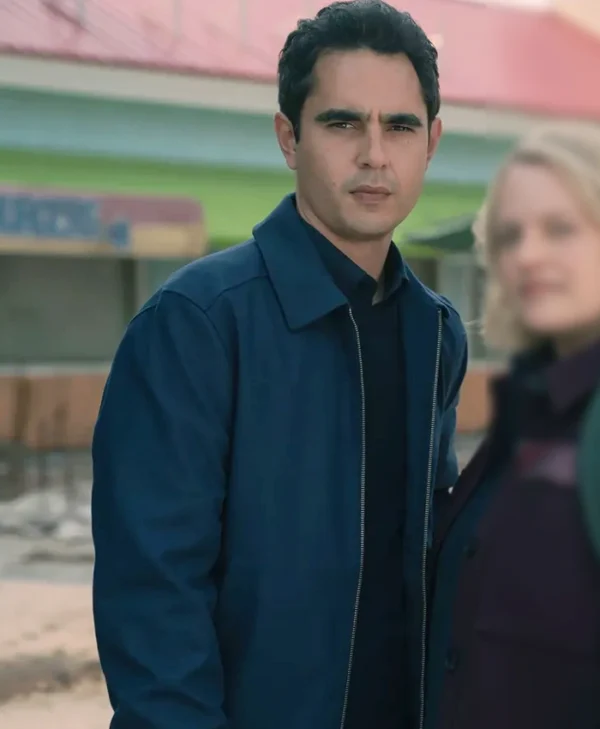 The Handmaid's Tale S06 Max Minghella Blue Bomber Jacket