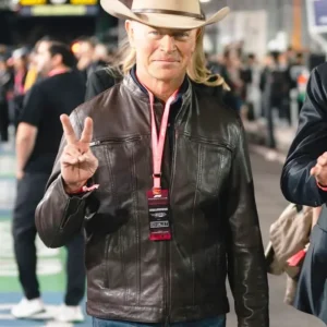 The Last Rodeo 2025 Neal McDonough Leather Jacket Side