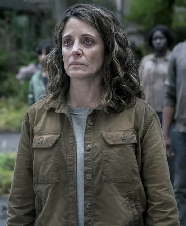 The Last of Us S02 Alanna Ubach Brown Jacket