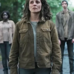 The Last of Us S02 Alanna Ubach Brown Jacket Side
