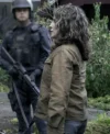 The Last of Us S02 Alanna Ubach Brown Cotton Jacket
