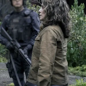The Last of Us S02 Alanna Ubach Brown Cotton Jacket
