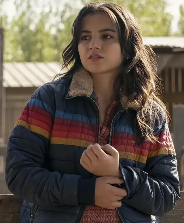 The Last of Us S02 Isabela Merced Puffer Jacket Side