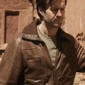 The Lost Princess 2025 Cillian O’Sullivan Brown Leather Jacket