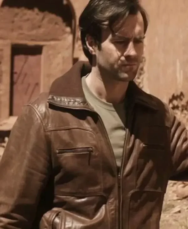 The Lost Princess 2025 Cillian O’Sullivan Brown Leather Jacket