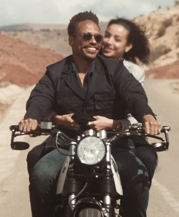 The Lost Princess 2025 Gary Dourdan Black Jacket Side