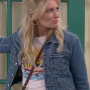 The Neighborhood S07 Beth Behrs Blue Denim Jacket