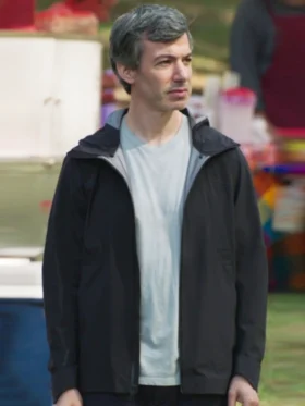 The Rehearsal S02 Nathan Fielder Black Hooded Jacket