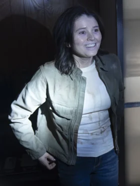 The Rookie S07 Madeleine Coghlan Green Cotton Jacket