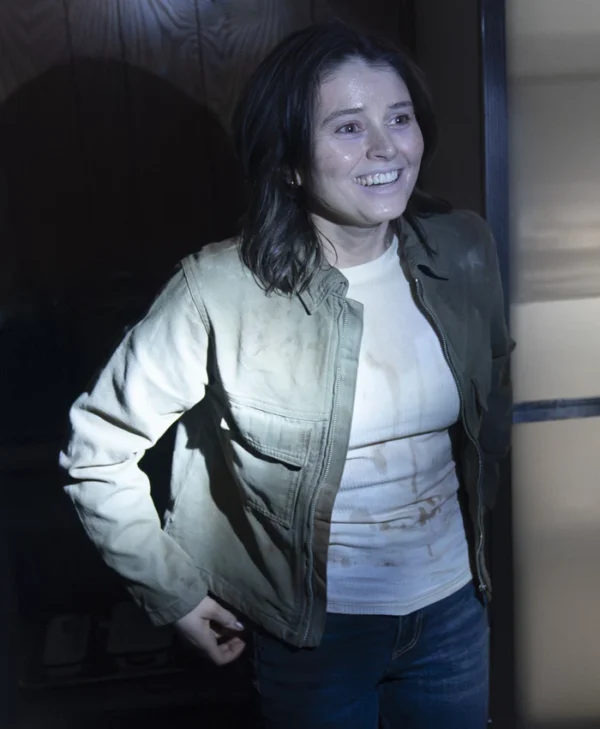 The Rookie S07 Madeleine Coghlan Green Cotton Jacket