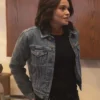 The Rookie S07 Madeleine Coghlan Denim Jacket Side