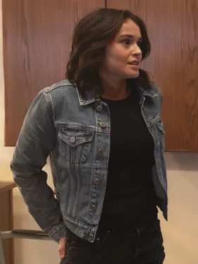 The Rookie S07 Madeleine Coghlan Denim Jacket Side