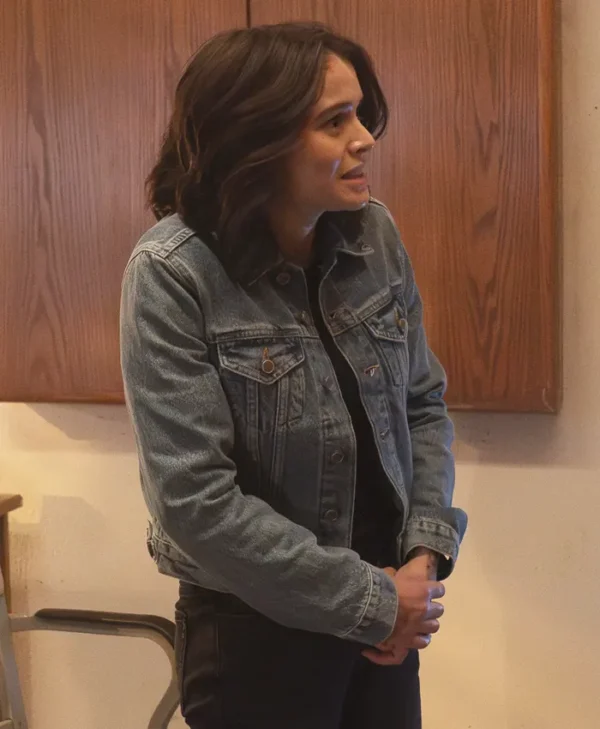 The Rookie S07 Madeleine Coghlan Blue Denim Jacket