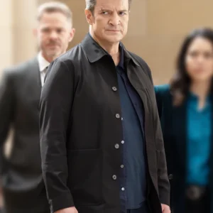 The Rookie S07 Nathan Fillion Black Jacket