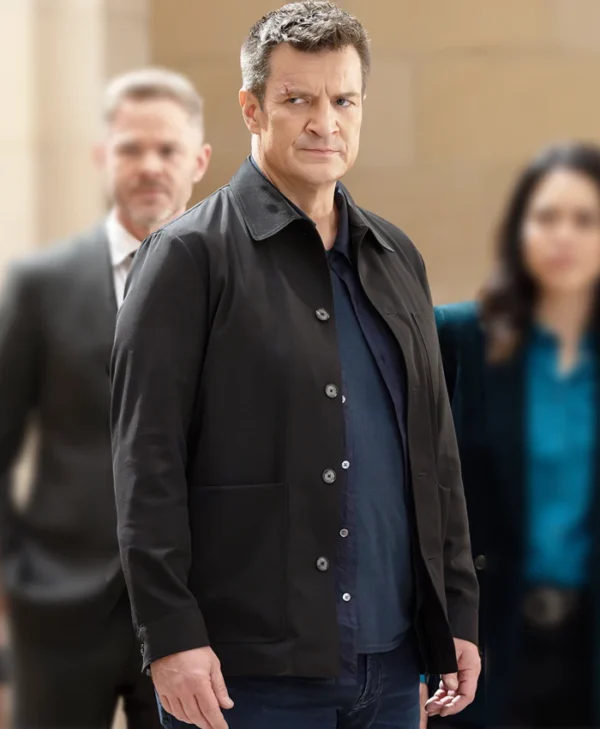 The Rookie S07 Nathan Fillion Black Jacket