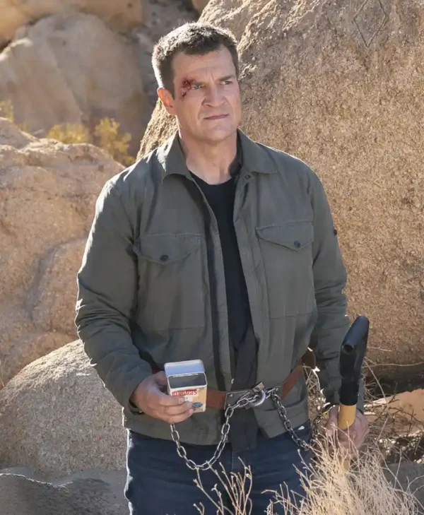 The Rookie S07 Nathan Fillion Green Jacket