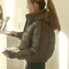 The Secret Lives of Mormon Wives S02 Demi Engemann Brown Puffer Jacket