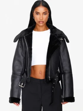 The Secret Lives of Mormon Wives S02 Layla Taylor Aviator Jacket