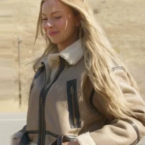 The Secret Lives of Mormon Wives S02 Mayci Neeley Brown Jacket Side