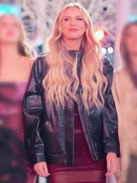 The Secret Lives of Mormon Wives S02 Mayci Neeley Black Leather Jacket