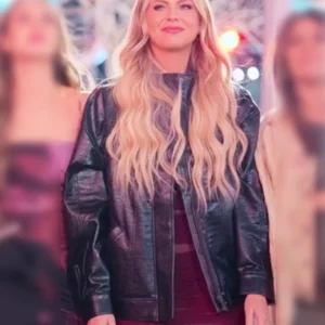 The Secret Lives of Mormon Wives S02 Mayci Neeley Black Leather Jacket